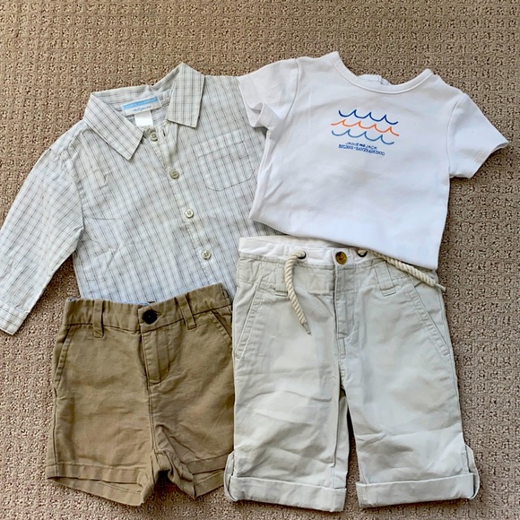 6 piece BUNDLE Janie and Jack boys lot 6-12 month